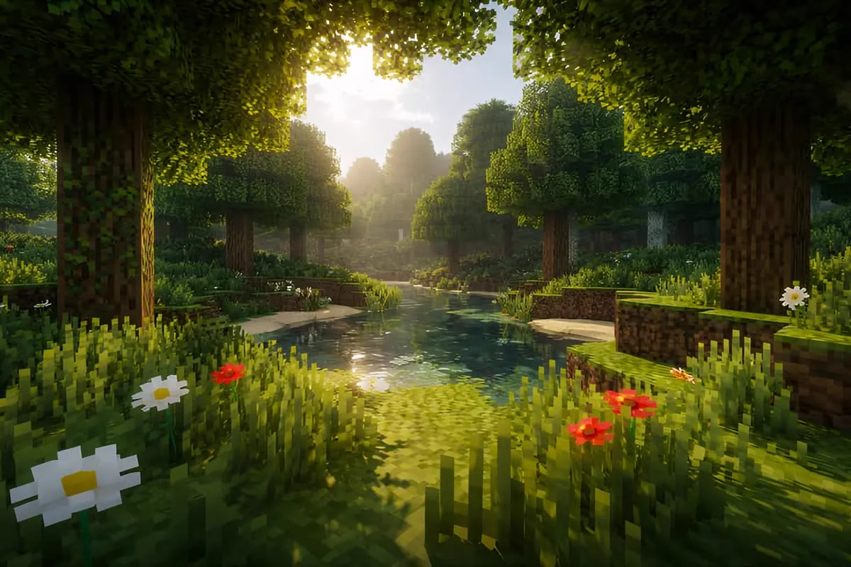 Minecraft Images: Lake